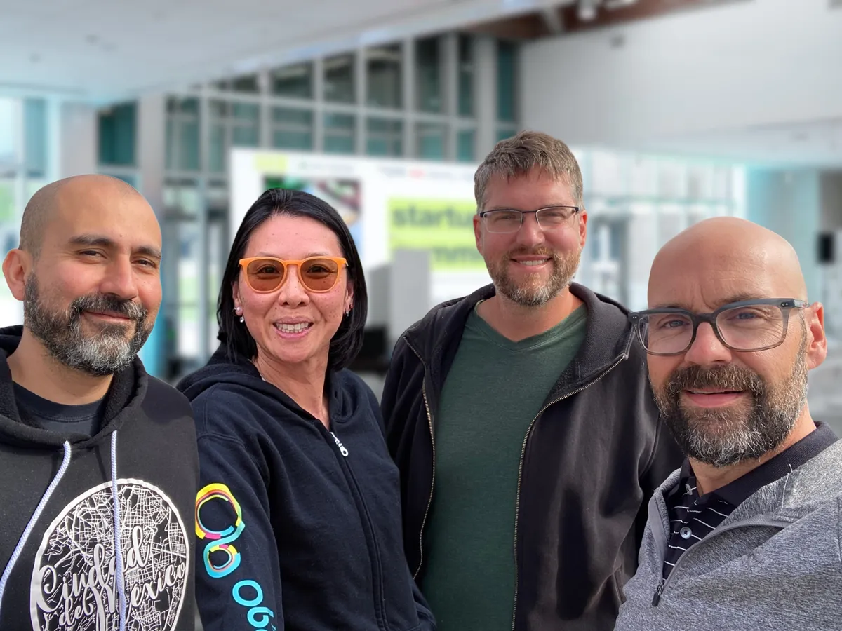 Gabe, Mike, Veronica and Jeremy, the Open Path Partners team